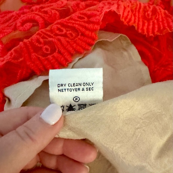 Anthropologie Baraschi embroidered skirt - Picture 8 of 9